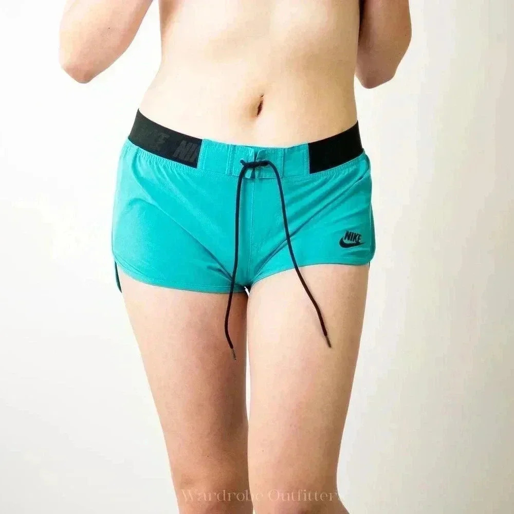 Nike Eclipse Teal Running Shorts - M - Picture 4 of 7
